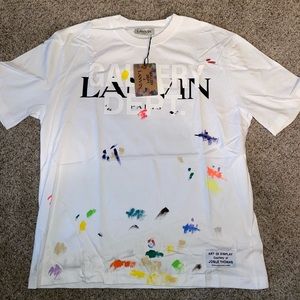 Gallery Dept. Lanvin tee with paint marks